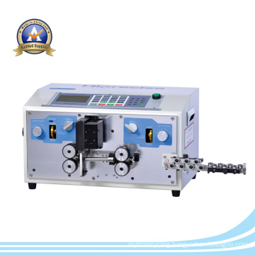 High Efficiency Automatic Wire Stripping Machine / Cable Wire Making Equipment